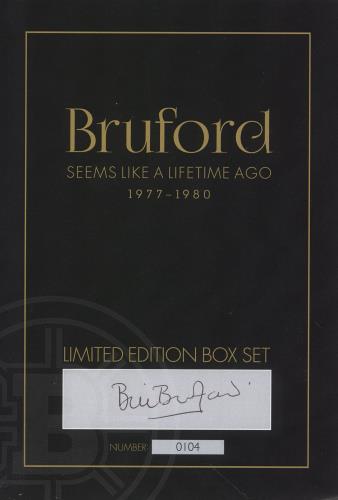 邦楽 Bruford seems like a lifetime ago BILL BRUFORD Bruford: Seems Like A Lifetime Ago reviews
